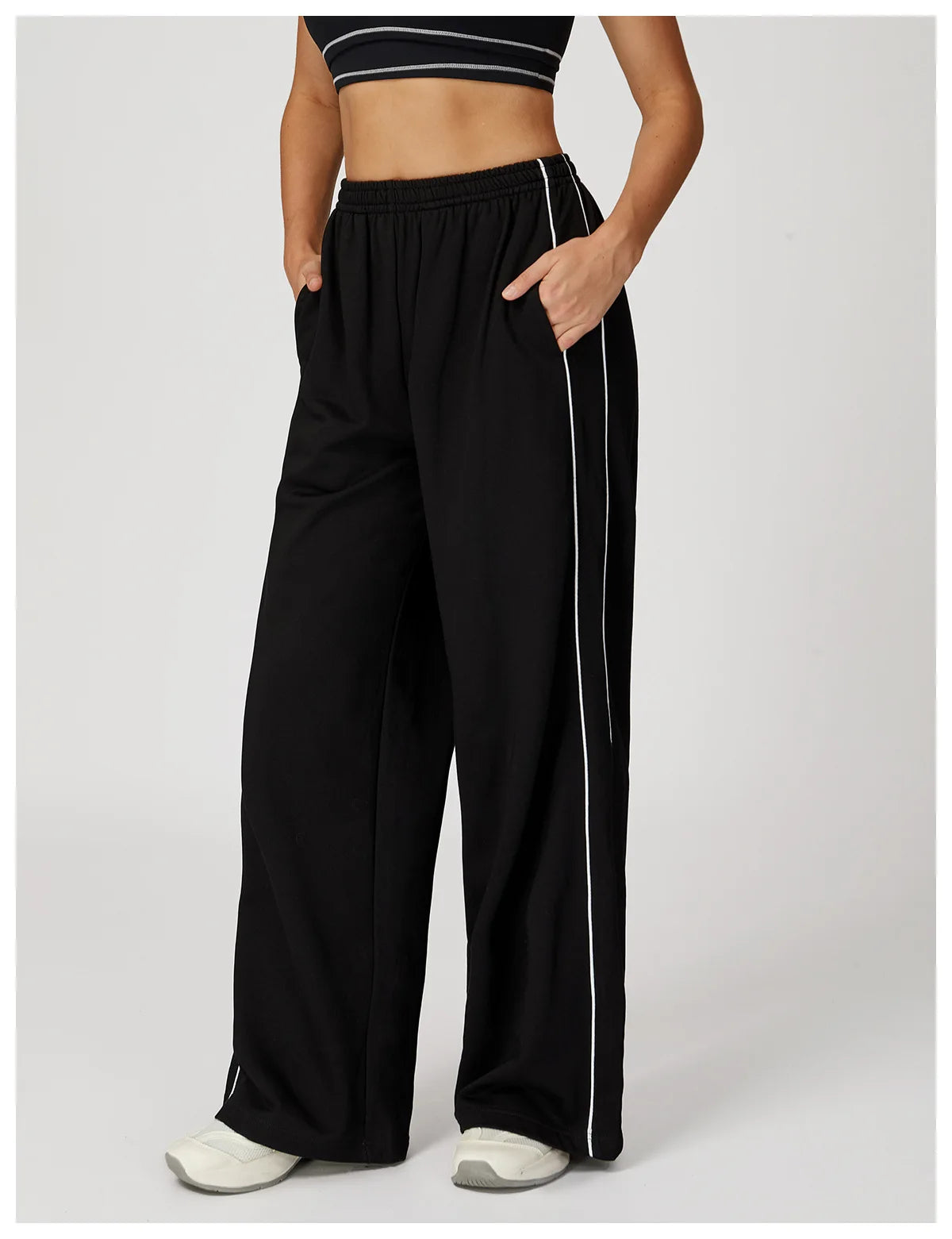 Women's Wide leg Sweatpants | High Waisted Yoga & Fitness Pants