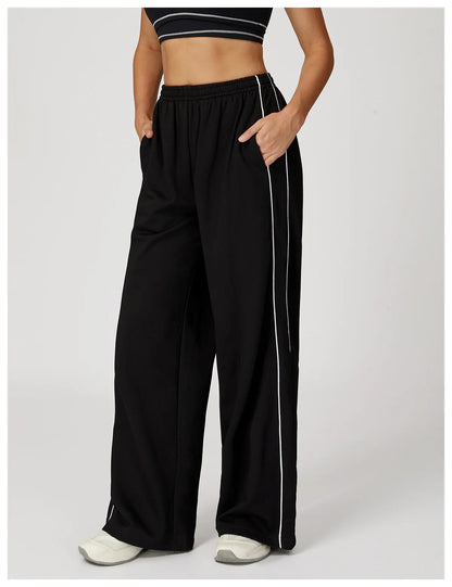 Women's Wide leg Sweatpants | High Waisted Yoga & Fitness Pants