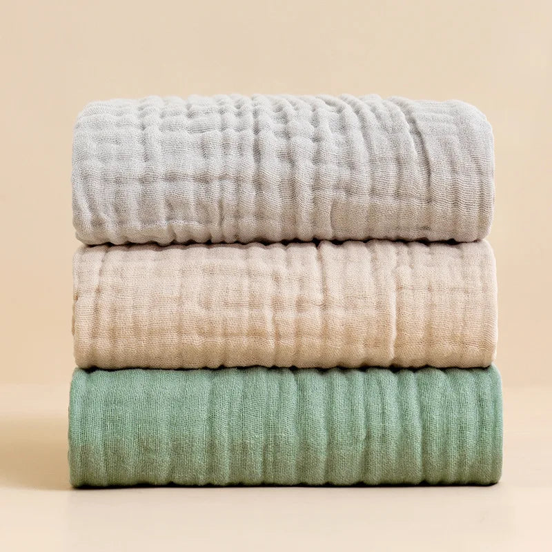 The Airy Muse Muslin Baby Throw: Your Year-Round Sleep Sanctuary