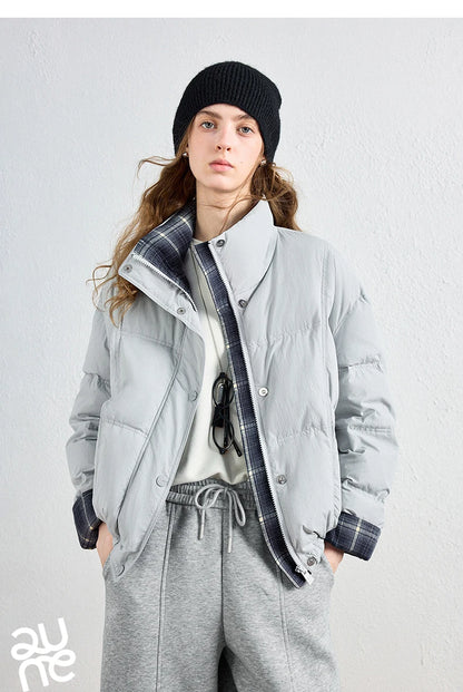 The Godard Grid Women's Down Jacket