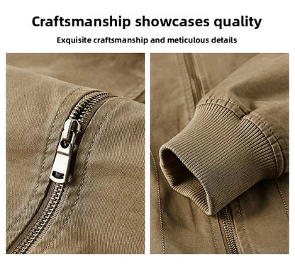 The Ultimate Everyday Utility: 100% Pure Cotton Pilot Jacket