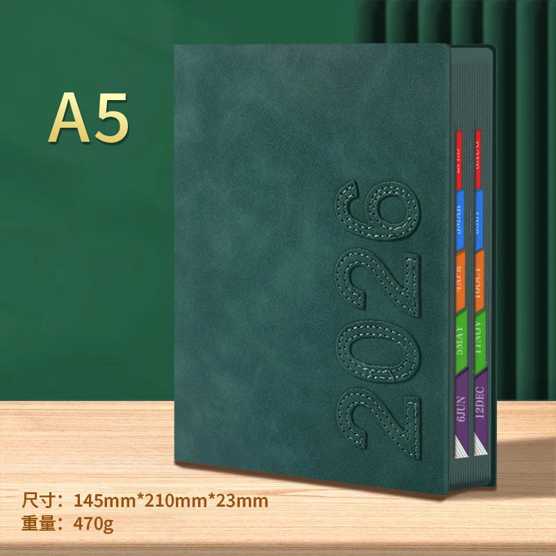 2026 Style Architect Diary A5 Diary 400 Pages | Schedule Planner Weekly Plan Journal