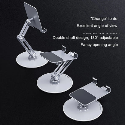 The Orbit 360 | Precision-Engineered Desktop Command Center Mobile Tablet iPhone iPad Stand