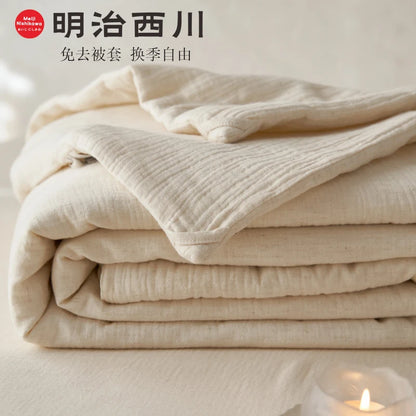 The Zen Summer Quilt | Cotton-Linen & Bio-Soy Fusion