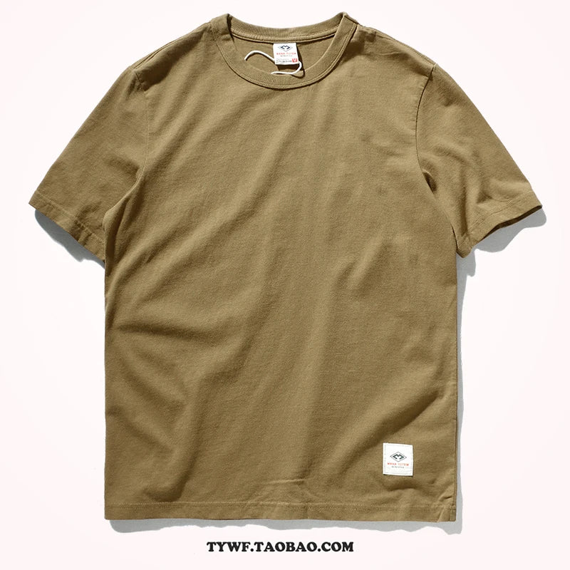 Men's Heritage Short Sleeve Casual Tee: Authentic American Vintage Essential