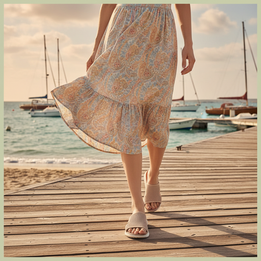 The Bauhaus Slider: Sculpted Comfort for the Modern Flâneur Sandals