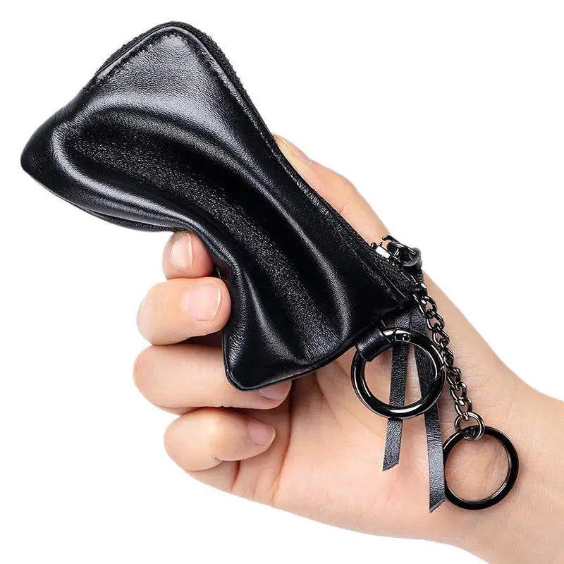 Unisex Genuine Leather Coin Purse