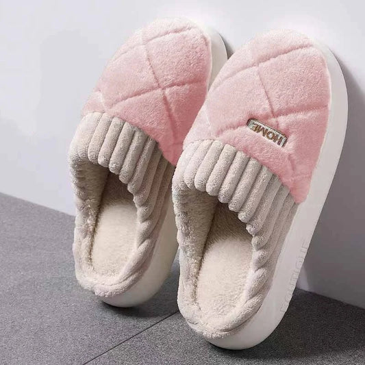 Women's Cloud-Comfort Plush Home Slippers
