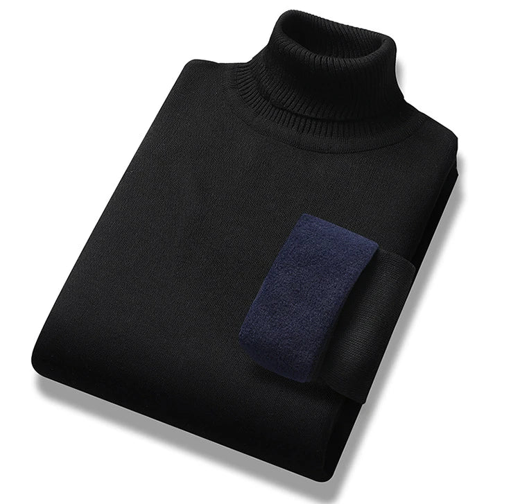 Men's High Neck Tech-Knit Pullover