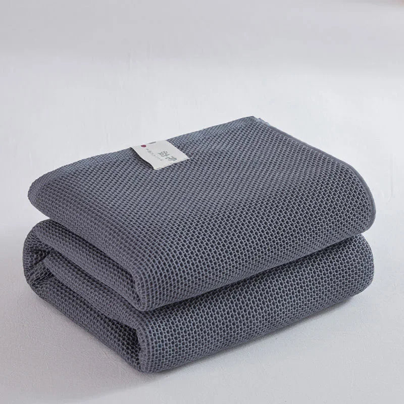 Air-Knit Waffle Summer Blanket | 100% Cotton