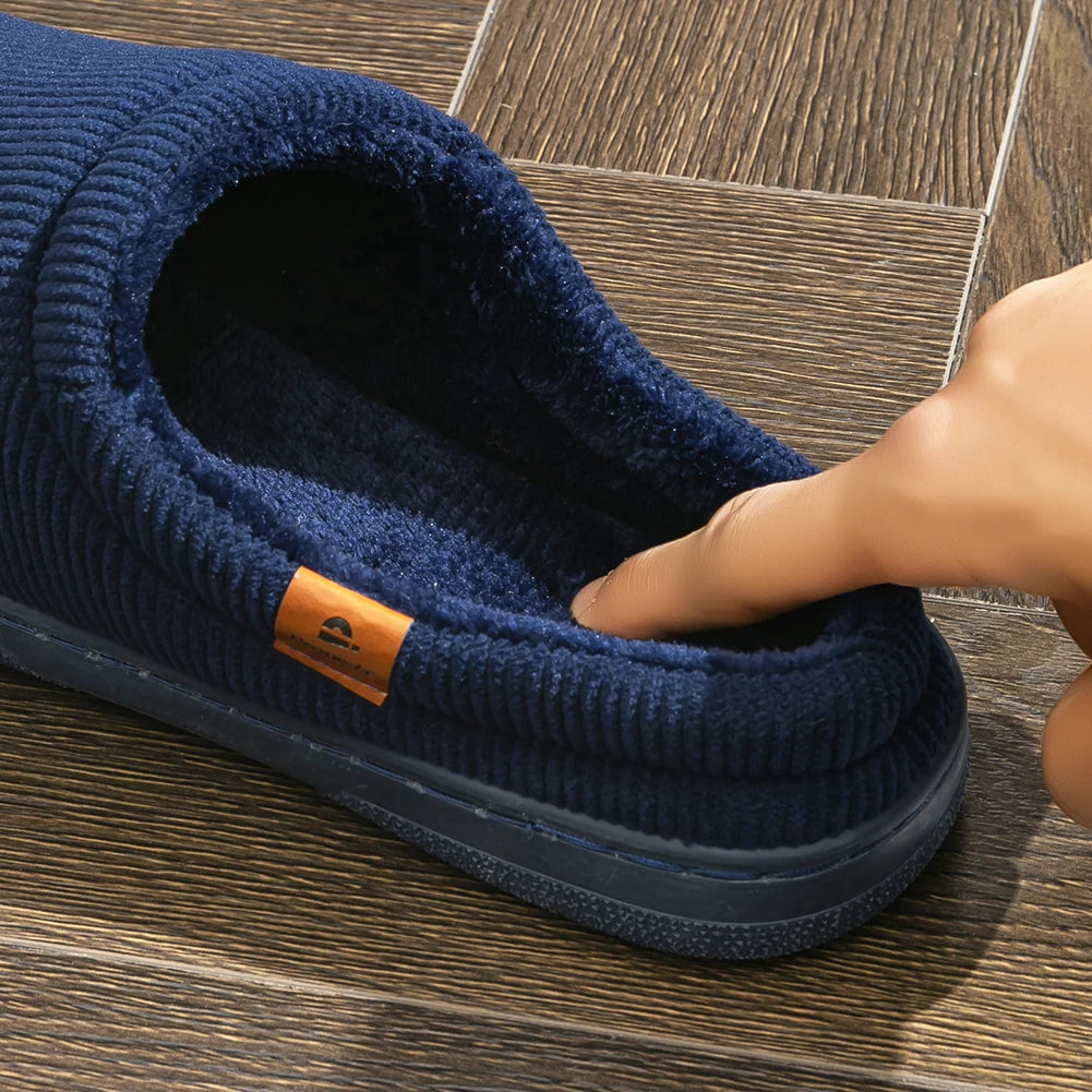 Corduroy Slippers for Men