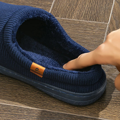 Corduroy Slippers for Men