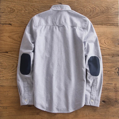 Men's Japanese Retro Oxford Shirt