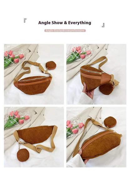 Women's Urban Crossbody Bag with Coin purse