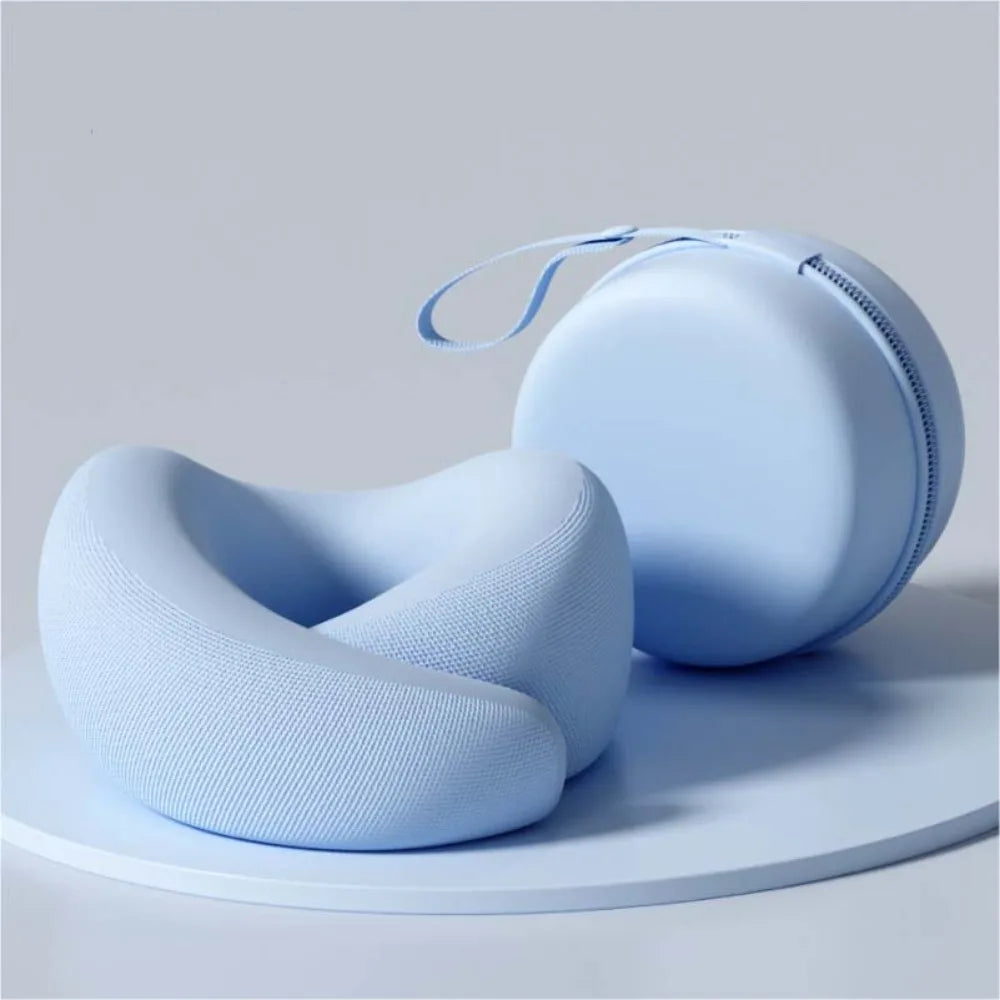 Sky-Sleeper Zero-Gravity Memory Foam Travel Neck Pillow