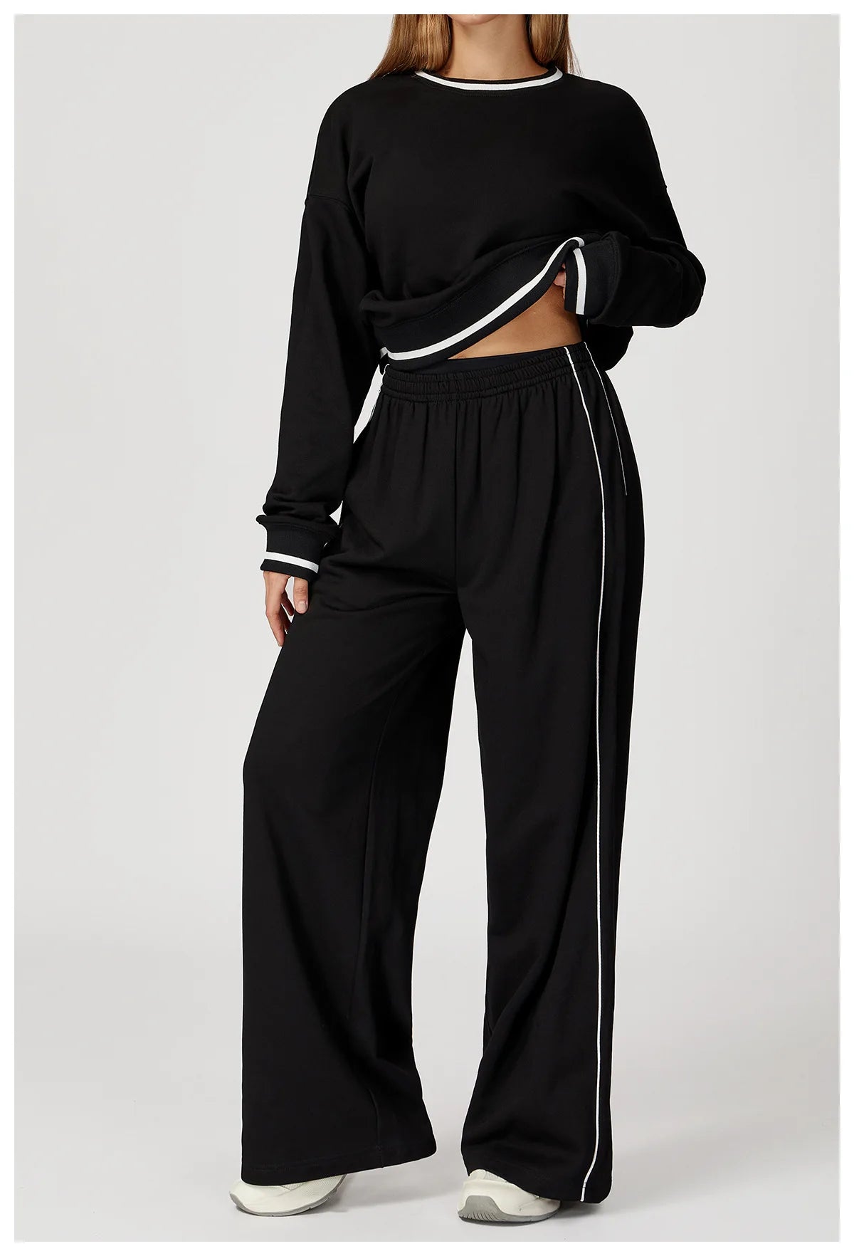 Women's Wide leg Sweatpants | High Waisted Yoga & Fitness Pants