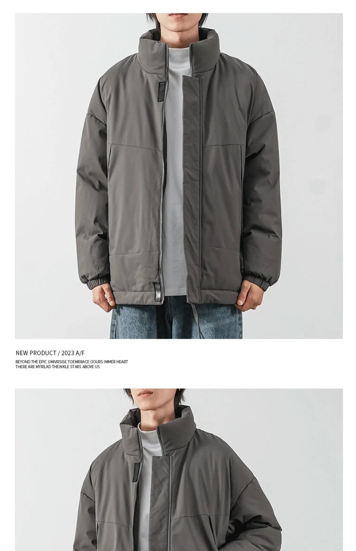 DUKEEN The Brutalist Puffer Jacket