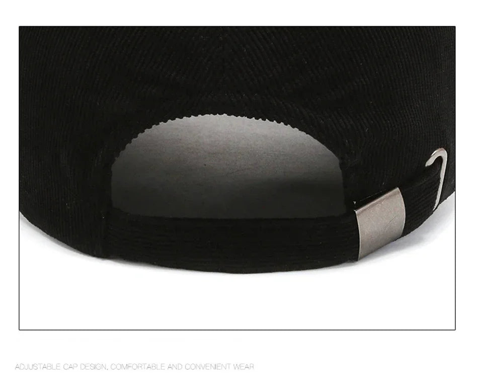 The Corduroy Cap | Trendy Winter Baseball Hats for Men & Women