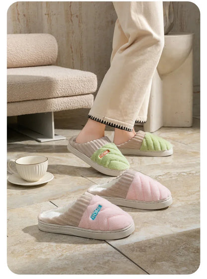 Women's Cloud-Comfort Plush Home Slippers