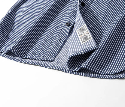 OKONKWO Heritage Striped Workshirt: The "Indestructible" Outdoor Essential