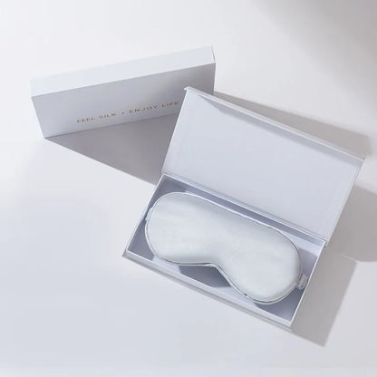 The Nocturne Eye Mask: 16 Momme Pure Mulberry Silk Sleep Sanctuary