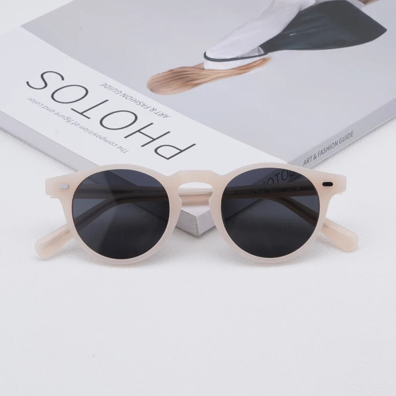 Originals OVAL Handmade Polarized Sunglasses | Man Women Time-less Classic