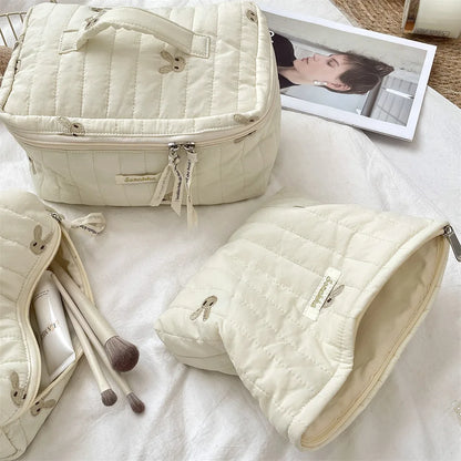 Quilted Cosmetic Bag