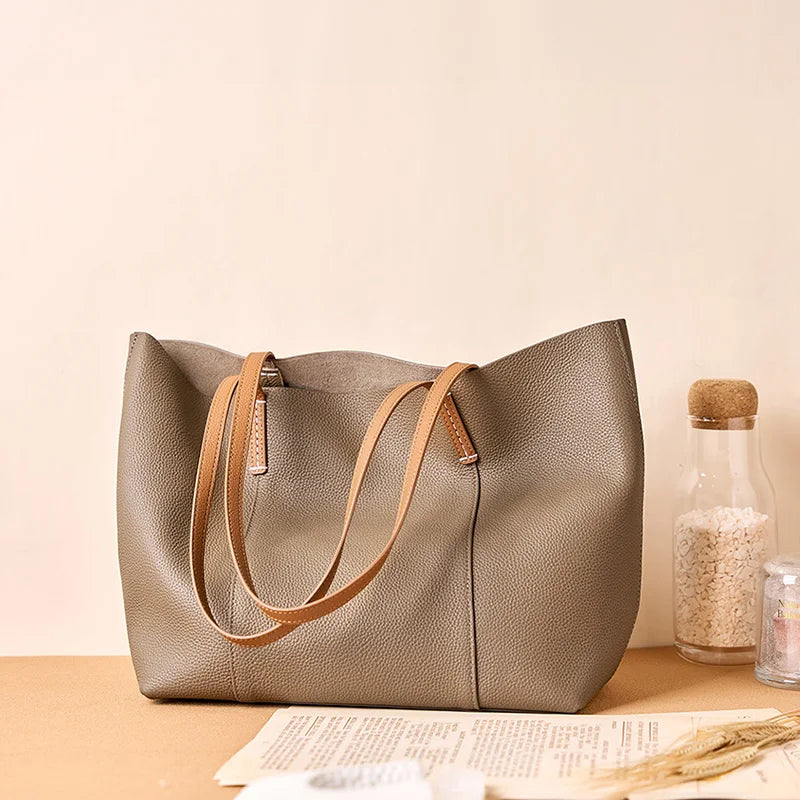 The Art of the Carry: The Pebbled Leather Essential Tote