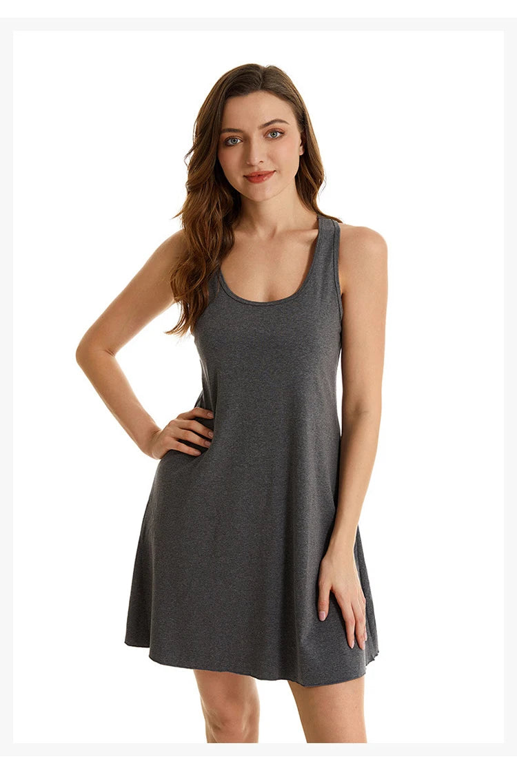 Summer Breeze Sleep-to-Street A-Line Mini Dress