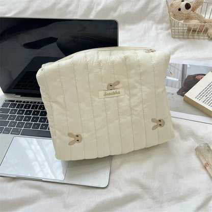 Quilted Cosmetic Bag