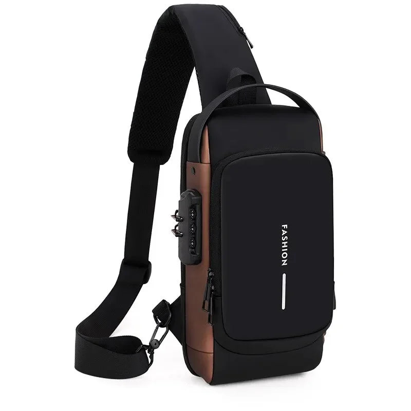 Men's Anti Theft Crossbody Bag