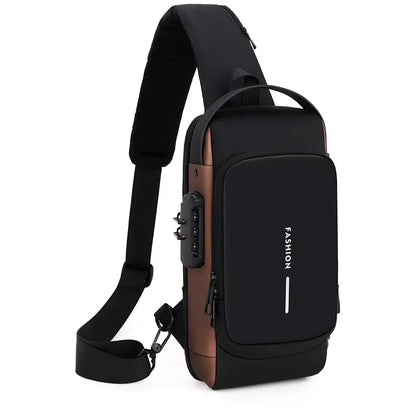 Men's Anti Theft Crossbody Bag