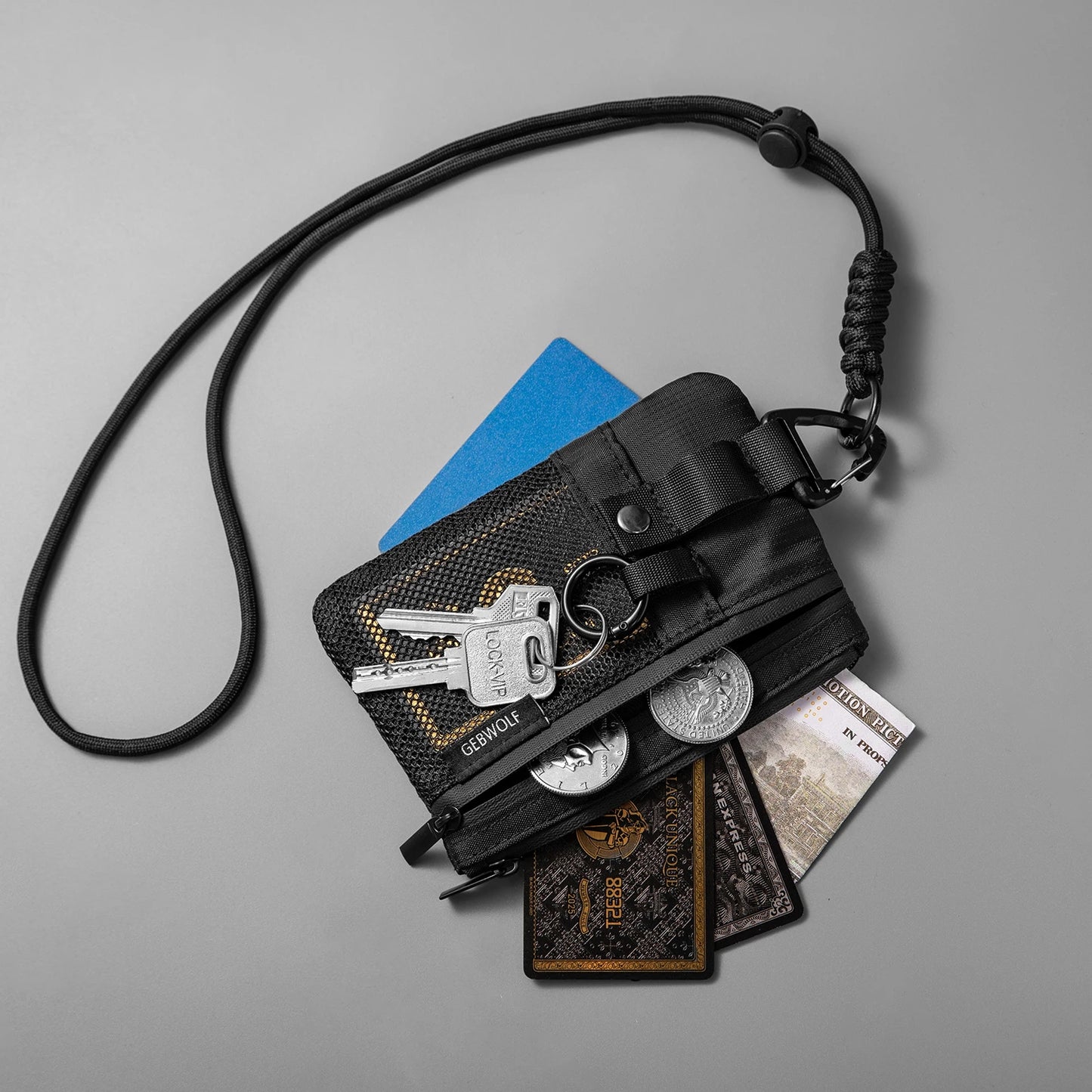 The Nomad RFID Blocking Tactical Neck Wallet: Security in Motion