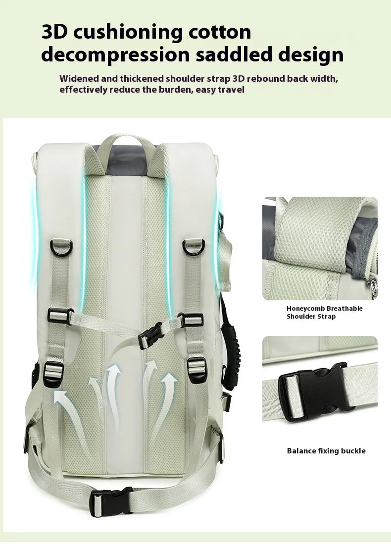 The Maverick Traveler Backpack | Multi-function 55L Large Capacity Bag