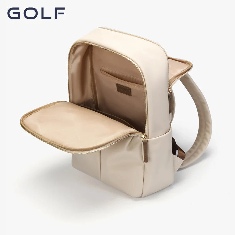 GOLF Casual Travel Laptop Backpack for Women  | MAISON MODERNE : Architectural Waterproof Laptop Backpack