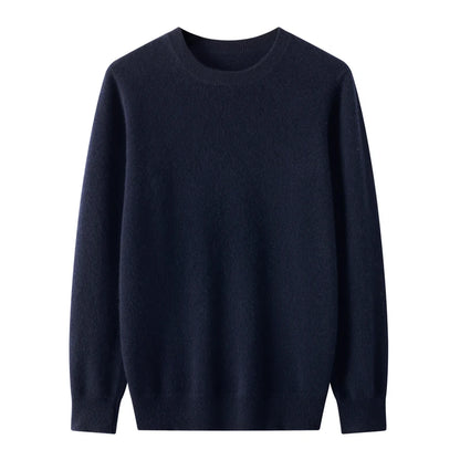 Men's 100% Merino Wool Crew Neck Sweater
