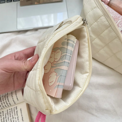 Quilted Cosmetic Bag