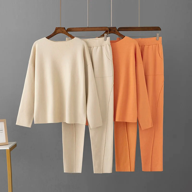 Women's Lounge Knit Co Ord Set