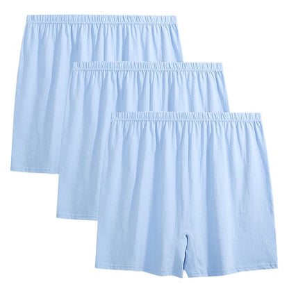 The Brando Monolith Knit Plus-Size Boxer Pack – Minimalist Cotton Lounge Underwear | 3 pcs 100% Cotton