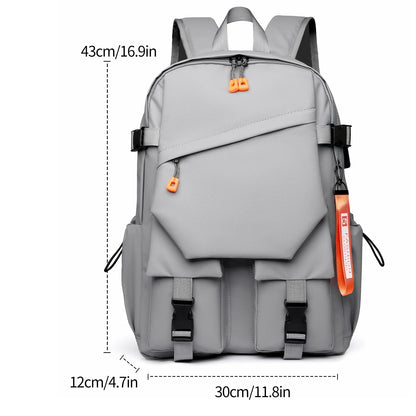 The Urban Nomad: Minimalist 15.6" Weather-Ready Tech Backpack
