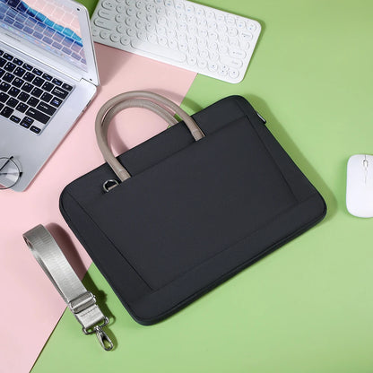 The Essentialist Commute: Laptop Sleeve & Briefcase Tote