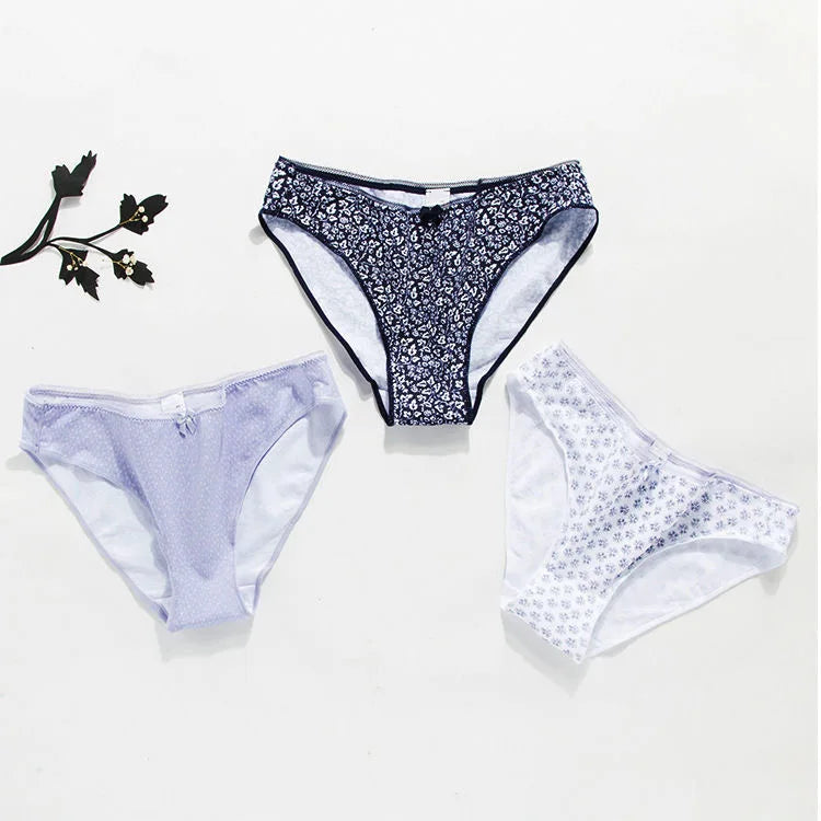 The Godard Grid Low-Waist Briefs (3-Pack)