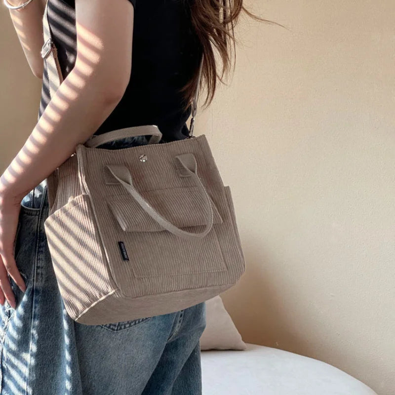 Corduroy Fashion Bag