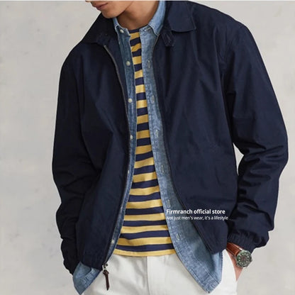 British Vintage Classic Harrington Jacket – The Smart Layer for Unpredictable Weather