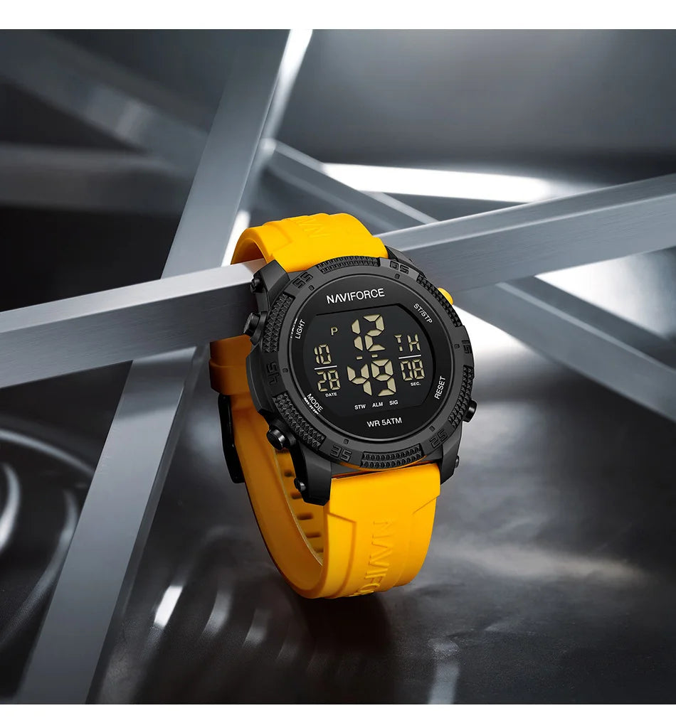 The Navigator Digital Sports Watch - Engineered for the Urban Explorer NAVIFORCE NF7104