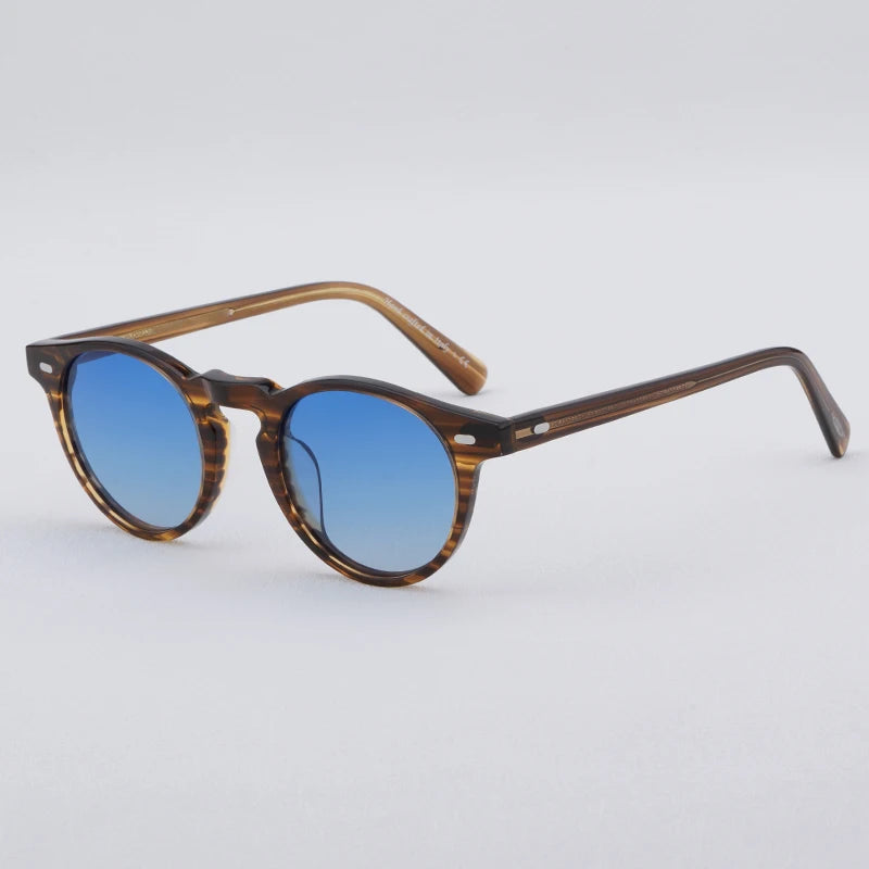 Originals OVAL Handmade Polarized Sunglasses | Man Women Time-less Classic