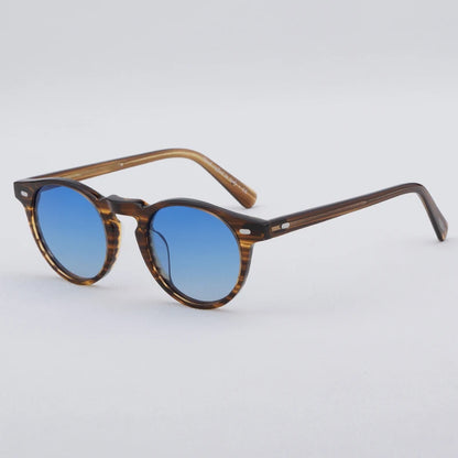 Originals OVAL Handmade Polarized Sunglasses | Man Women Time-less Classic