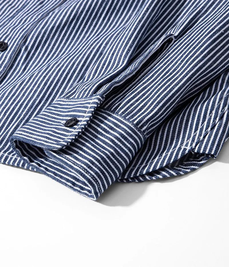 OKONKWO Heritage Striped Workshirt: The "Indestructible" Outdoor Essential