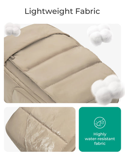 Chic Puffer Traveller | Airline-Approved Carry-On Backpack