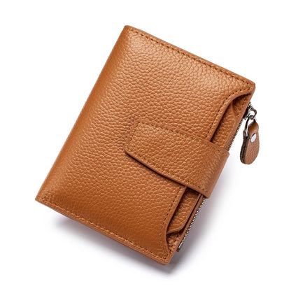 Women's Existentialist Compact RFID Wallet  | Top Grain Leather